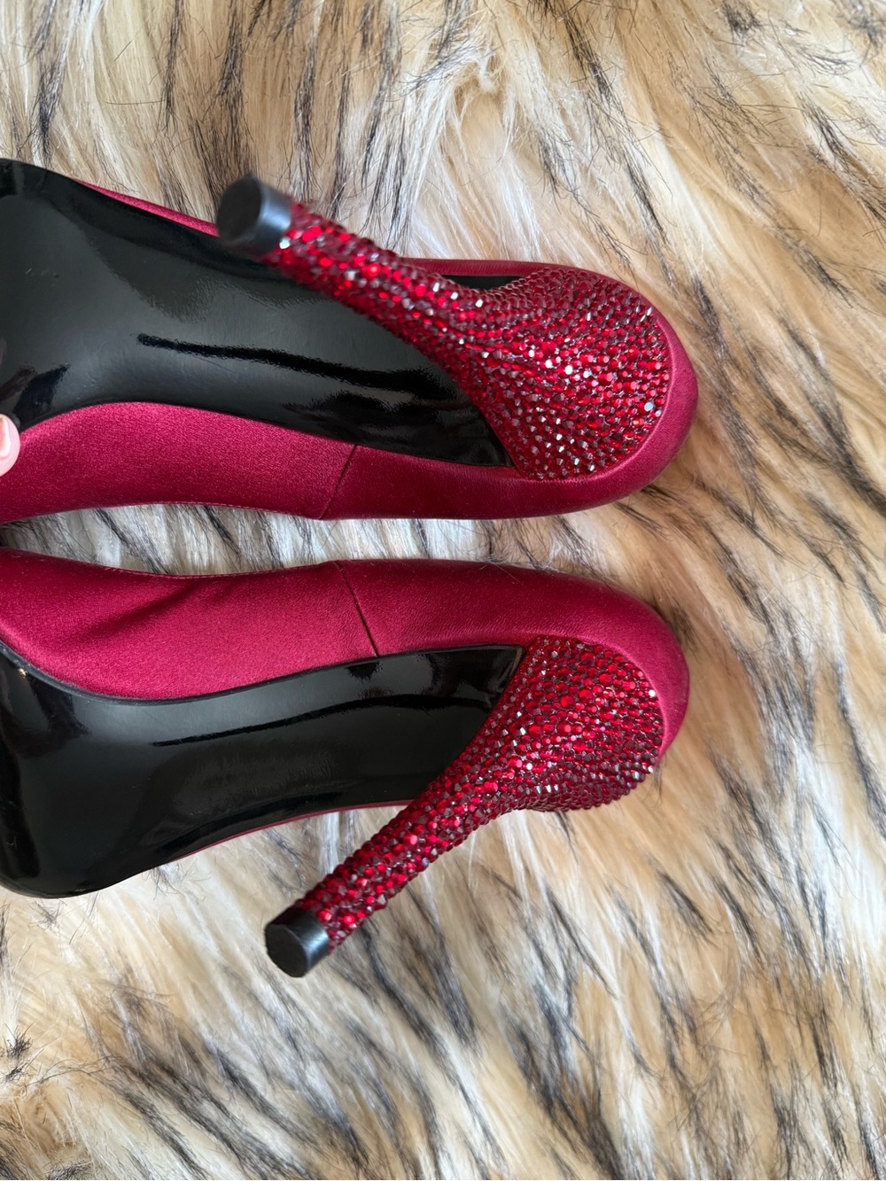 Stuart Weitzman Ruby and Silk heels pointed toe - Picture 4 of 11